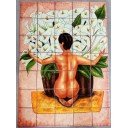 Mexican Talavera Mural Moreliana 3